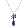 Pokemon Center Original Necklace SHINKA NO ISHI Lampler & Yami