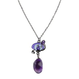 Pokemon Center Original Necklace SHINKA NO ISHI Lampler & Yami Ishi → Chandelier