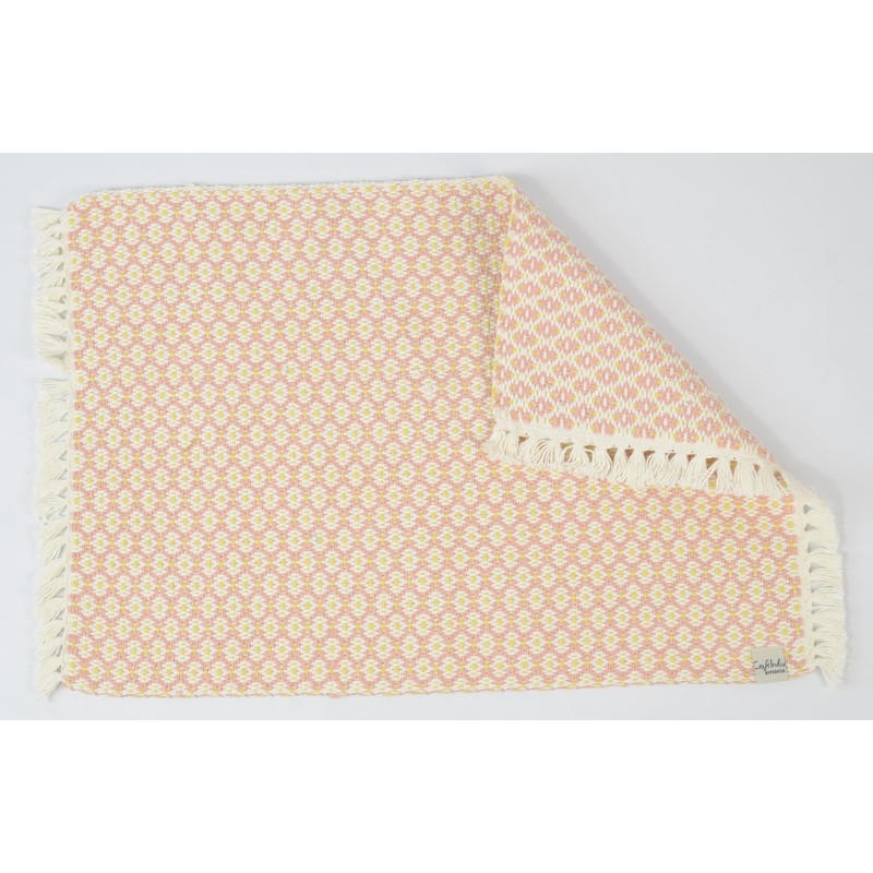 Friends Hill YW-261-01 Bloomy Lunch Mat, Pink