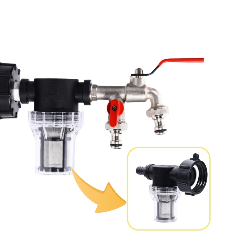 Rainwater Collector - Tap Connection Tank 1000 L with Filter