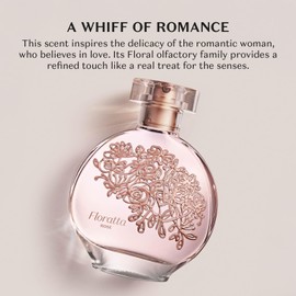 O Boticário Floratta Rose Eau de Toilette, Long-Lasting Floral Rose Fragrance Perfume for Women, 2.5 Ounce