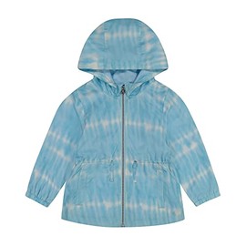 Jessica Simpson Girls' Water-Resistant Lightweight Jacket, Aqua, 7 Years