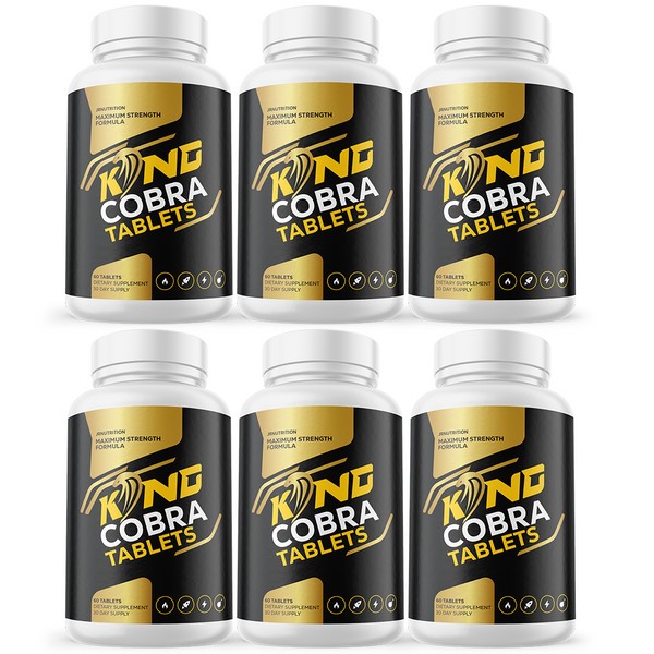 Just Ripe Nutrition King Cobra Tablets - Support Men's Vitality
