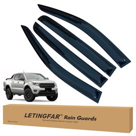 LETINGFAR Window Visors Rain Guards for Honda Pilot 2016 2017 2018 2019 2020 2021 2022 Accessories, Wind Deflectors Vent Shades for Honda Pilot
