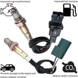 Dropwater 1 Pair Upstream and Downstream O2 Sensors Replacement for Nissan 2003 2004 2005 2006 Sentra 1.8L L4,Replaces#234-5061 234-4835,Set of 2pcs