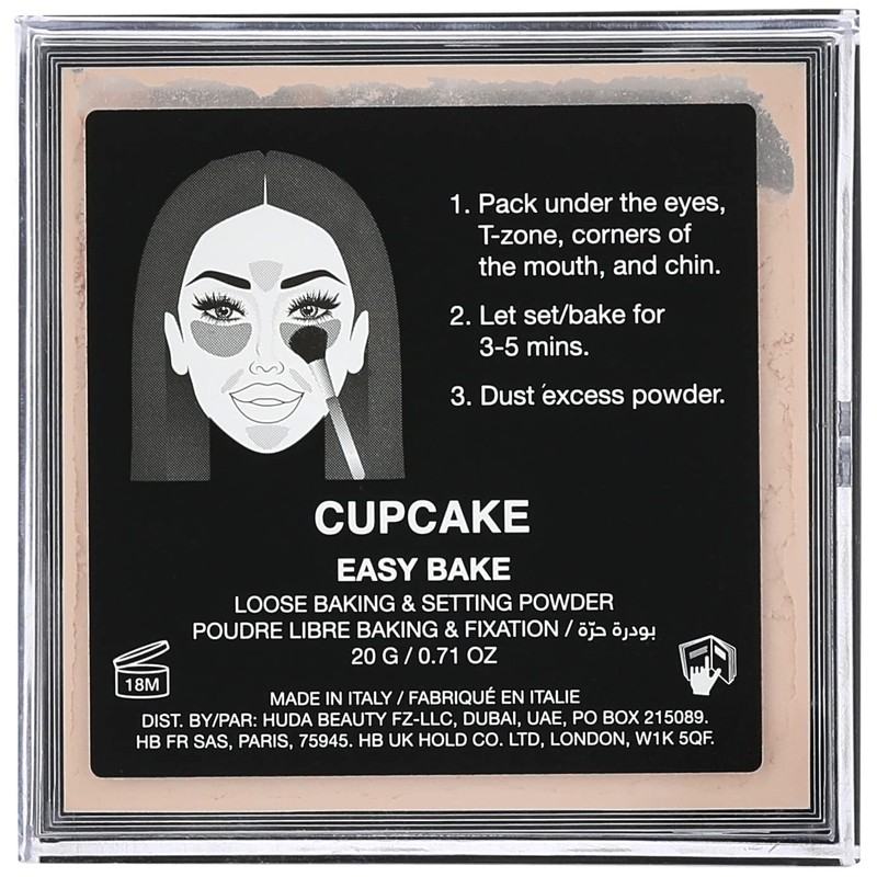 HUDA BEAUTY Easy Bake Loose Baking & Setting Powder Cupcake