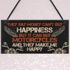 RED OCEAN MOTORCYCLE Sign Hanging Plaque Bikers Gifts For Dad