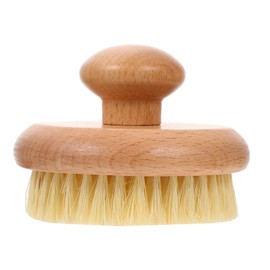 Healvian Comfortable Bath Skin Brush Lightweight Exfoliating Scrubber for Home Use Durable Dry Brushing Tool Compact Design for Cleaning for Body Care