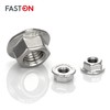 FASTON Flange Nuts M12 with Locking Toothing (Pack of 10)