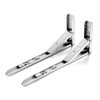1 pair of folding brackets, 240 x 136 mm, folding