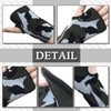 CHROME CRANE TB023 Men's One-Handed Gloves, Fingerless, Training Supporter, Camouflage,
