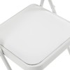Simpli-Magic Folding Chairs with Padded Cushion and Back, Padded Folding