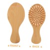 OATIPHO 2Pcs Wooden Massage Combs Durable Combs for All Hair