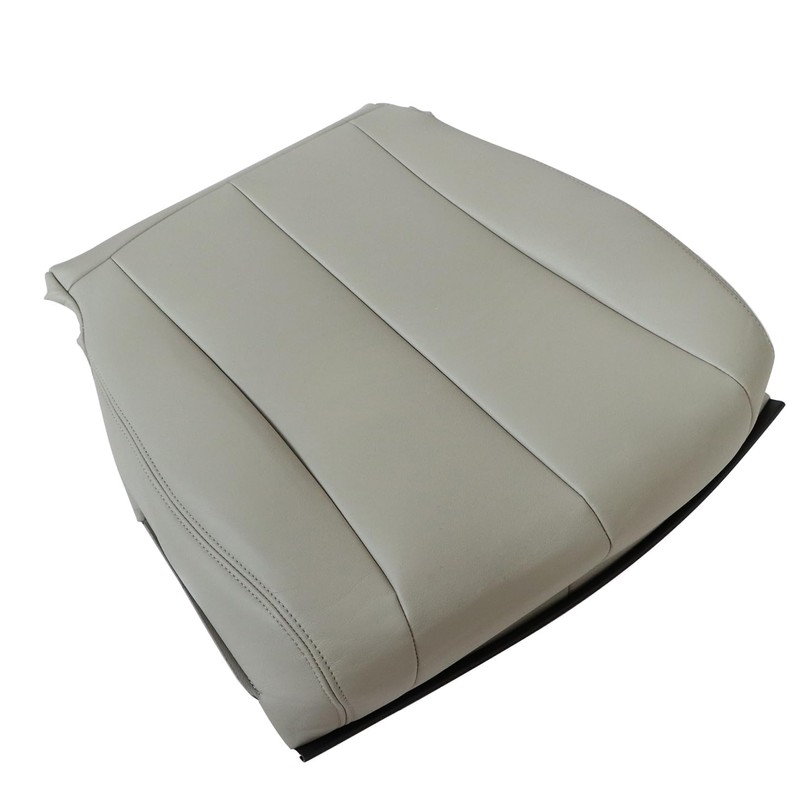 FZJDSD Bisque Tan Driver Side Bottom Microfiber Leather Replacement Seat