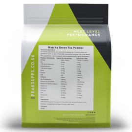 Matcha Green Tea Powder 250g | Peak Supps Packaging May Vary