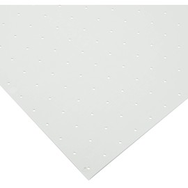 Rolyan Splinting Material Sheet, Polyform, White, 1/8" x 18" x 24", 1% Perforated, Single Sheet