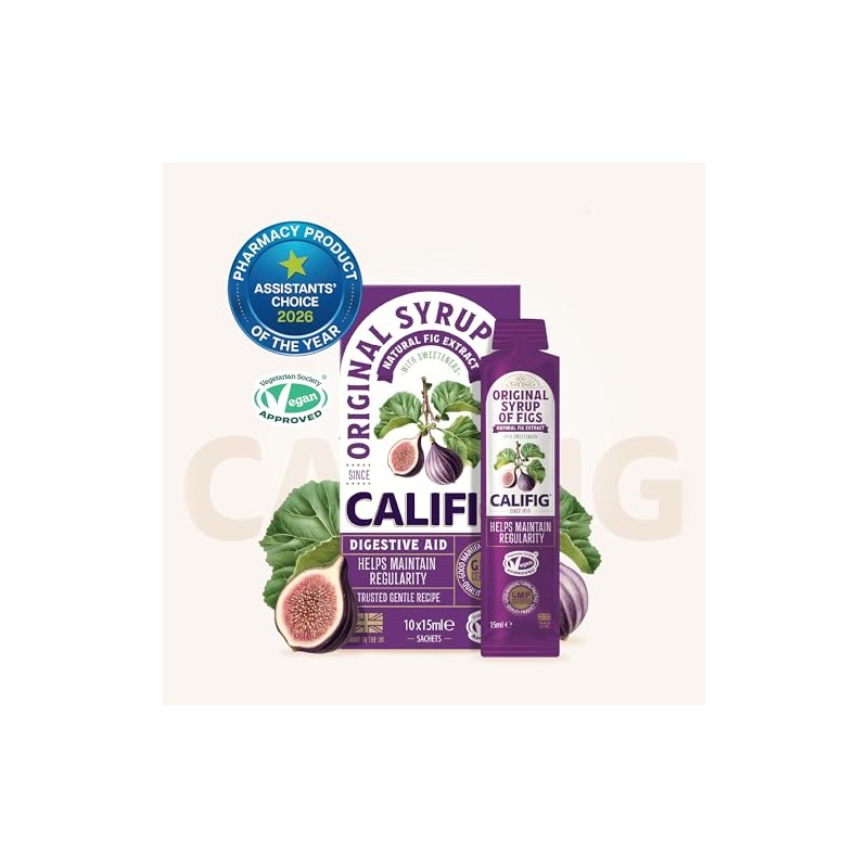 Califig Original Syrup of Figs Sachets Natural Digestive Aid |