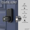BOTHSTAR Keypad Door Knob with Key,Keyless Entry Door Lock, Code