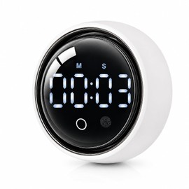 Digital Rotating Magnetic Kitchen Timer with Voice Control