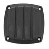 3in Marine Air Vent Grille Ventilation Ducting Louver Cover Black