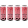 Pocas Bubble Tea with Tapioca Pearls, (Pack of 4, 16.5