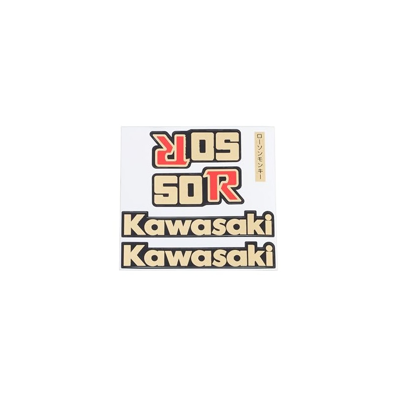 Kitaco 000-1014600 Sticker Sheet Monkey Lawson Replica Custom Repair Sticker