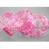 20 m x 40 mm Decorative Ribbon EVA Pink Chiffon
