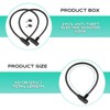 E Scooter Lock Pack of 2 Cable with Keys Steel