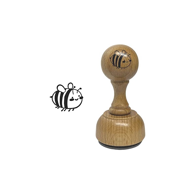 Bee Wooden Stamp