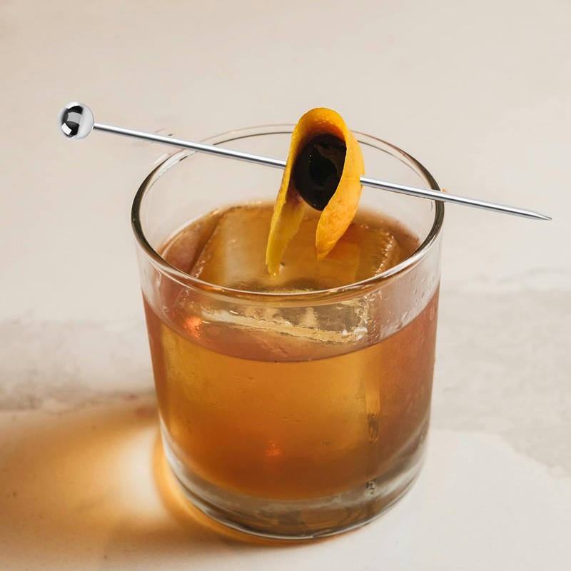 20 Pieces Metal Cocktail Picks for Drinks Martini Picks Cocktail