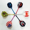 HRLORK 77 Pack Dart Flights Standard Thick Flight Extra Multiple