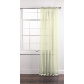Stylemaster Elegance Sheer Voile, 60" X 95" | Panel, Beige