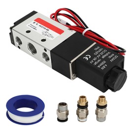 Electric Solenoid Air Valve 4V210 08 5 Way 2 Position Reliable Durable Solenoid Air Valve for Car