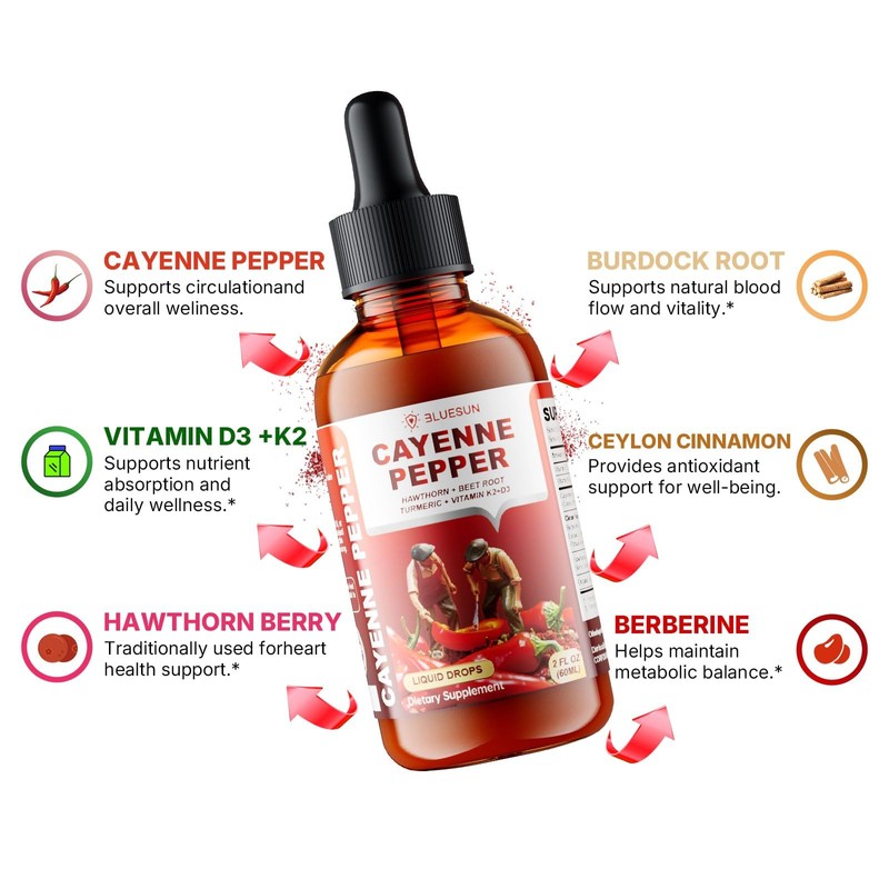 Bluesun Cayenne Pepper Drops