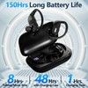 FUN-FANTAs Wireless Earbuds Bluetooth Headphones 48Hrs Playtime with LED Display