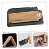 Baluue 1set Folding Wooden Hair Comb Case Portable Beard Accessory