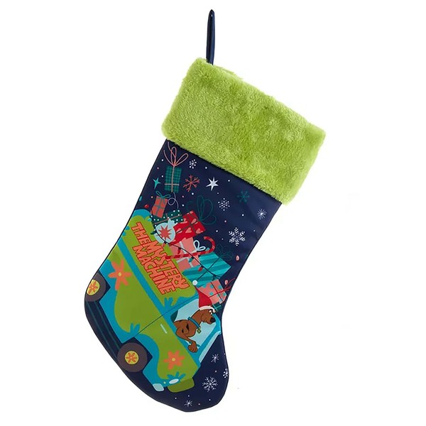 Kurt S. Adler Scooby-Doo with Mystery Machine Stocking, Multicolor