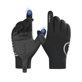 INBIKE Cycling Gloves Full Finger MTB Gloves for Winter Fall Mountain Bike Gloves Gel Padded Touchscreen Non-slip for Men Women