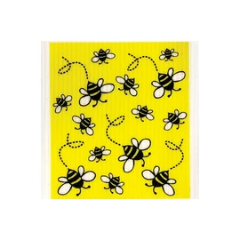 RETROKITCHEN 100% Biodegradable Dishcloth Bees