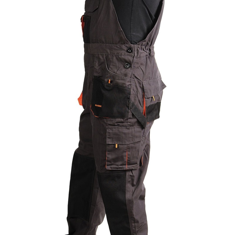 Classic Workman's Dungarees Graphite 270 g / m2 Car Gardener