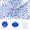MEIBITE Meibite Sapphire Flatback Rhinestones, Glass Rhinestones for Nail Art