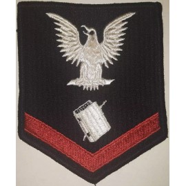 U.S. Navy Petty Officer 3rd Class PERSONNELMAN Large Chevron COLOR DRESS VTG NOS