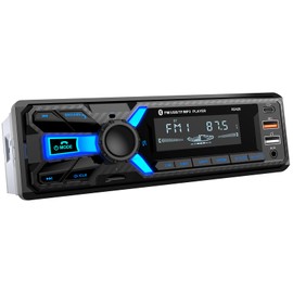 RDS Car Radio, CENXINY 1DIN Car Radio, Bluetooth 5.0, Supports SD/TF/AUX