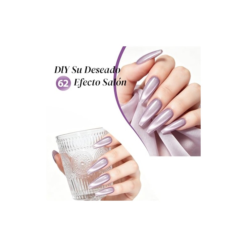CHERIMOYA Esmalte de Uñas de Gel Ojos de Aurora Boreal