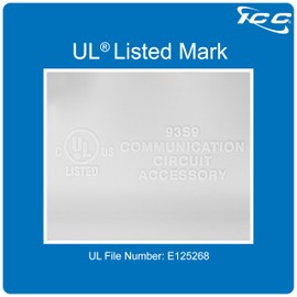 ICC CAT5e Wall Plate with 110 IDC Punch Down and F-Type Coax Connector, UL Listed, TIA & TAA Compliant Faceplate for Ethernet, Voice and Video, White, ICRDSVF5WH