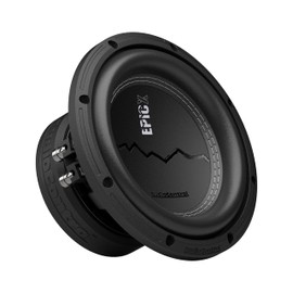 AudioControl EPICX Series Car Audio 8" Subwoofer Speaker, Dual Voice Coil (DVC), StreetBass, 400 Watt RMS/600 Watt Max, Dual 2 Ohm, Pro Audio Loud