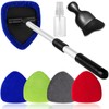 Qydipclin 7pcs Windshield Cleaner Tool Car Window Cleaning Wash Kit