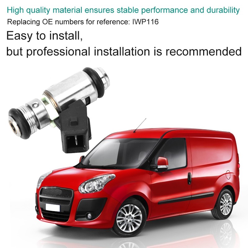 Durable Fuel Injector IWP116 Fits for Fiat Doblo Panda Punto
