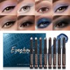 ALIIP Eyeshadow Stick, 8 Colours Creamy Eyeshadow Stick Set, Matte