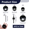 6 Pcs Hole Saw Cutter Kit, 3-5cm Hole Circular Drill